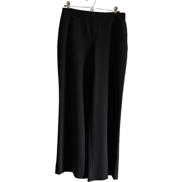 D&G black wide leg pants size 10 - Picture 1 of 12